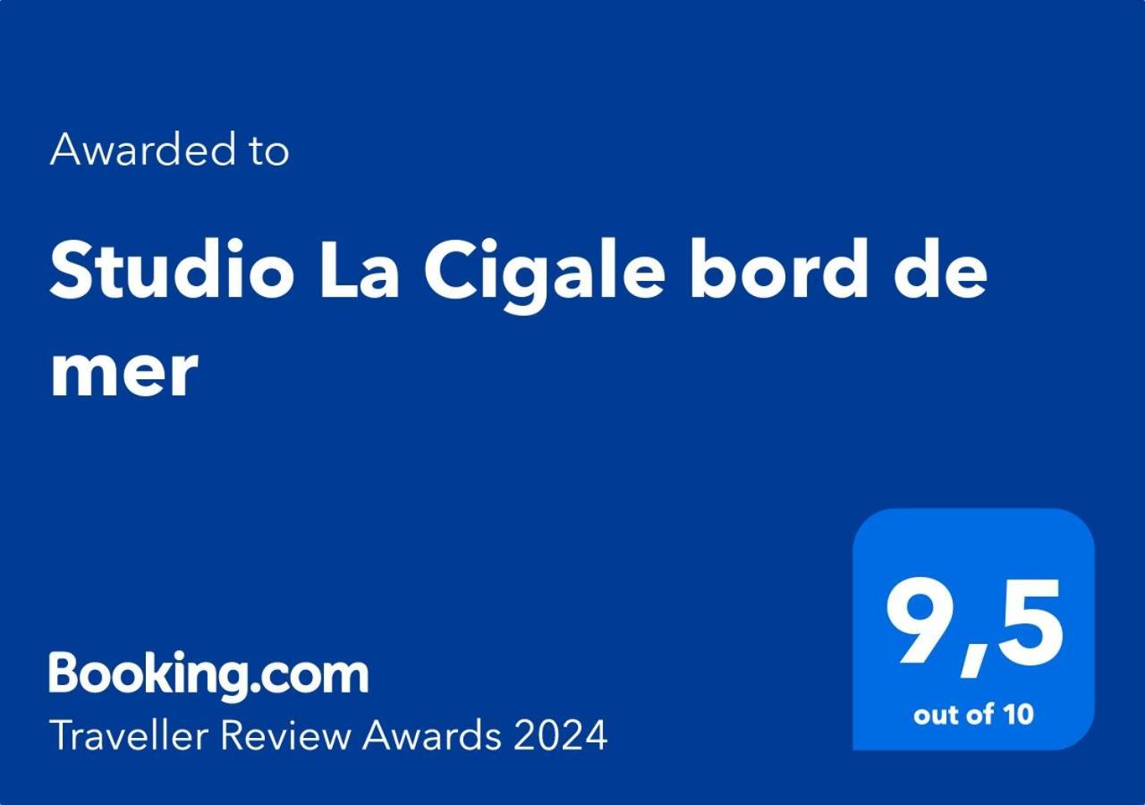 Studio La Cigale Bord De Mer Menton Dış mekan fotoğraf